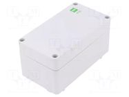Enclosure: multipurpose; X: 74mm; Y: 135mm; Z: 72mm; INDUSTRIAL; grey ELEKTRO-PLAST NASIELSK
