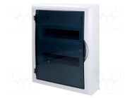 Enclosure: for modular components; IP40; white; No.of mod: 24 ELEKTRO-PLAST NASIELSK