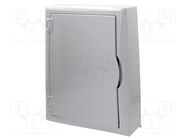 Enclosure: for modular components; IP40; white; No.of mod: 24 ELEKTRO-PLAST NASIELSK