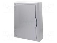 Enclosure: for modular components; IP40; white; No.of mod: 24 ELEKTRO-PLAST NASIELSK