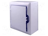 Enclosure: for modular components; IP40; white; No.of mod: 6; 400V ELEKTRO-PLAST NASIELSK