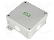 Enclosure: junction box; X: 98mm; Y: 98mm; Z: 46mm; wall mount; IP55 ELEKTRO-PLAST NASIELSK