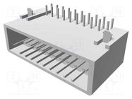 Socket; wire-board; male; Dynamic D-3100D; PIN: 20; 3.81mm; 10A TE Connectivity