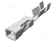 Contact; female; AMPMODU MOD IV; gold flash; 0.12÷0.4mm2; crimped TE Connectivity