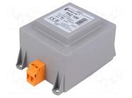 Transformer: mains; 100VA; 230VAC; 12V; Leads: terminal block; IP30 BREVE TUFVASSONS