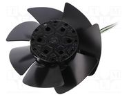 Fan: AC; axial; 230VAC; Ø138x57mm; 340m3/h; ball; 2800rpm; IP20 EBM-PAPST