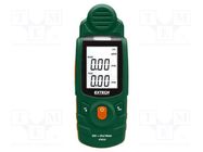 Meter: air quality; Display: LCD; 165x60x25mm; Unit: mg/m3,ppm; <2s EXTECH