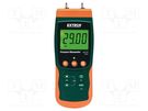Data logger; differential pressure; Display: LCD; 190x68x45mm EXTECH