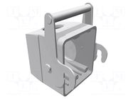 Enclosure for connectors: HDC; size 10; for cable; with latch TE Connectivity