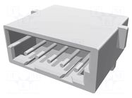 Connector: wire-board; coupler; male x2; CT; 125V; 2A; PIN: 5; 2mm TE Connectivity