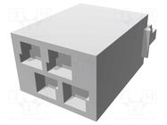 Micro-MaTch; plug; male; for cable; Layout: 2x2 