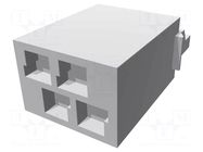 Micro-MaTch; plug; male; for cable; 2x2 TE Connectivity