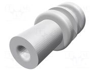 Gasket for wire; grey; Øcable: 1.4÷1.9mm; Øout: 3.9mm TE Connectivity