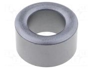 Ferrite: toroidal; L: 15mm; Øint: 15mm; Øout: 25mm; Core mat: K5B; 61Ω RICHCO