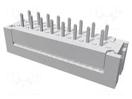 Connector: IDC; PIN: 16; IDC,THT; for ribbon cable; 2.54mm; 2x8 TE Connectivity