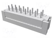 Connector: IDC; PIN: 16; IDC,THT; for ribbon cable; 2.54mm; 2x8 TE Connectivity