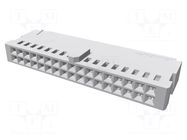 Connector: wire-board; plug; female; PIN: 34; AMPMODU MOD IV; 2x17 TE Connectivity