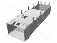 Socket cover; Application: SFP+ connectors TE Connectivity