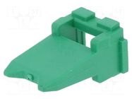 Secondary lock; male; PIN: 4; green; DT DEUTSCH