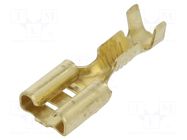 Terminal: flat; 6.3mm; 0.8mm; female; 0.5÷1.5mm2; crimped IMP