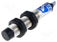 Sensor: inductive; OUT: NPN / NC; 0÷4mm; 10÷30VDC; M12; 2m; IP67 SELS