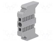 Holder; grey; L: 48.6mm; W: 9.5mm; H: 32.8mm; TS35 PHOENIX CONTACT