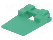 Secondary lock; male; PIN: 2; green; DT DEUTSCH