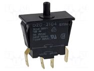 Switch: door; Pos: 2; DPST-NO; 16A/250VAC; black; on panel; D2D OMRON Electronic Components