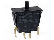 Switch: door; Pos: 2; DPST-NO; 16A/250VAC; black; Leads: connectors OMRON Electronic Components