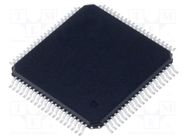 IC: microcontroller; LQFP80; 8kBSRAM,96kBFLASH; Cmp: 12 TEXAS INSTRUMENTS
