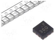 IC: voltage regulator; LDO,fixed; 1.8V; 0.15A; WSON6; SMD; TPS709 TEXAS INSTRUMENTS