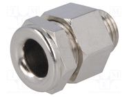 Cable gland; M10; 1; IP68; brass; Body plating: nickel LAPP