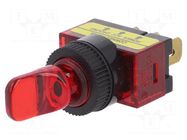Switch: toggle; Pos: 2; SPST; ON-OFF; 20A/12VDC; Leads: connectors SCI