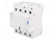 Relay: installation; bistable,impulse; NC + NO x3; Ucoil: 24VAC ISKRA
