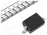 Diode: Zener; 0.2W; 15V; SMD; reel,tape; SOD323; single diode; 0.1uA DC COMPONENTS