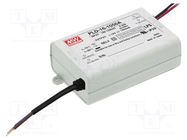 Power supply: switching; LED; 16.8W; 24÷48VDC; 350mA; 180÷295VAC MEAN WELL