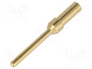 Contact; male; gold-plated; 0.13÷0.33mm2; 26AWG÷22AWG; Han® D-Sub HARTING