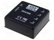 Converter: DC/DC; 25W; Uin: 18÷36V; Uout: 5VDC; Uout2: -5VDC; 2"x2" MEAN WELL