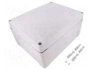 Enclosure: multipurpose; X: 270mm; Y: 340mm; Z: 165mm; INDUSTRIAL ELEKTRO-PLAST NASIELSK