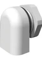 RAINPROOF VENTILATOR, 1.18" X 0.93", GREY