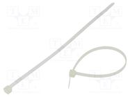 Cable tie; L: 210mm; W: 4.7mm; polyamide; 355N; natural; Ømax: 55mm HELLERMANNTYTON