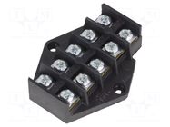 Connector: terminal block; 400V; screw terminal; Contacts: brass PLASTROL