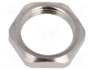 Nut; Thread: M8; M8 socket; Pitch: 0.5 CONEC