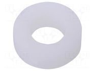 Spacer sleeve; cylindrical; polystyrene; L: 3mm; Øout: 10mm ESSENTRA