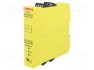 Automation module: safety relay; 24VDC; for DIN rail mounting ABB