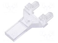Fiber for LED; 2x5mm; L: 15mm; No.of mod: 1; rectangular MENTOR