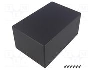 Enclosure: multipurpose; X: 146mm; Y: 222mm; Z: 105mm; 1550; black HAMMOND