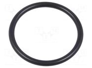 O-ring gasket; NBR caoutchouc; Thk: 1.5mm; Øint: 16mm; PG11; black LAPP