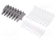 Fiber for LED; Ø3mm; No.of mod: 16; round; Front: flat MENTOR