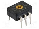 Encoding switch; DEC/BCD; Pos: 10; THT; Rcont max: 200mΩ; 1Ncm; A6C OMRON Electronic Components
